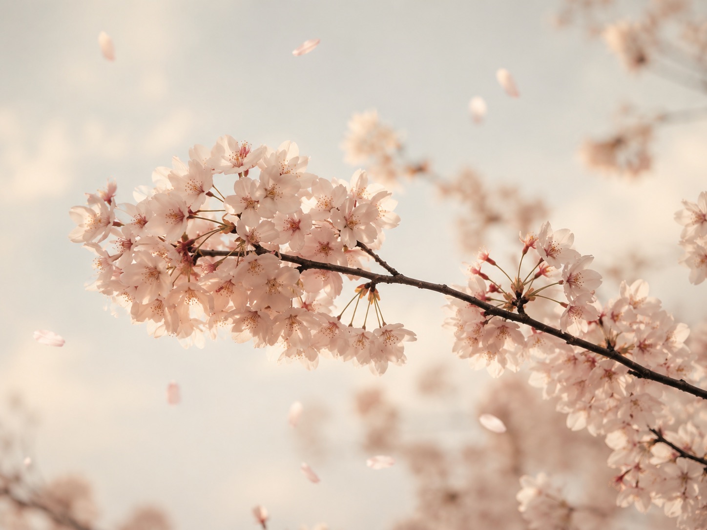 咲く桜